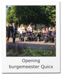 Opening burgemeester Quicx